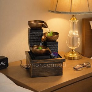 USB-Powered LED Feng Shui Tabletop Fountain Indoor Water Feature