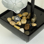 HD241-Silver-USB-Powered-Small-Size-LED-Waterfall-Fountain-Feng-Shui-Tabletop-Decor-with-Decorative-Stones-6
