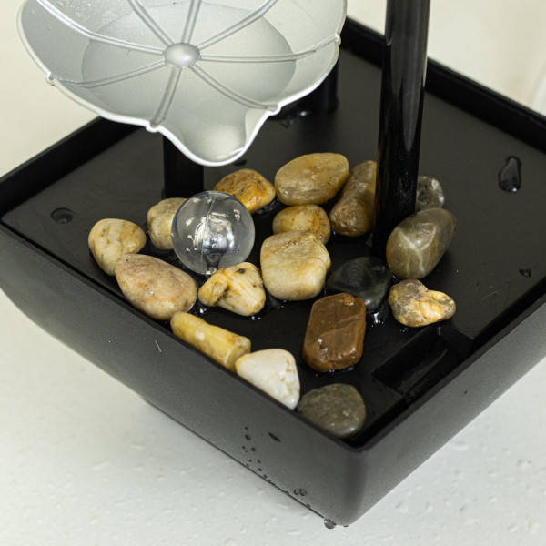HD241-Silver-USB-Powered-Small-Size-LED-Waterfall-Fountain-Feng-Shui-Tabletop-Decor-with-Decorative-Stones-6